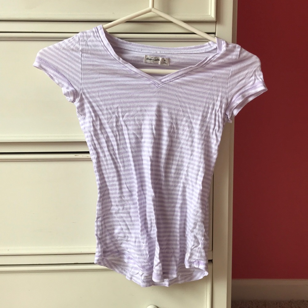 Abercrombie Kids v neck shirt